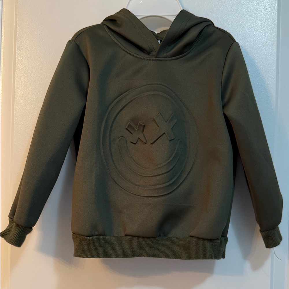Toddler Olive green Hoodie
